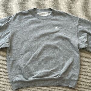Grey alo crew neck